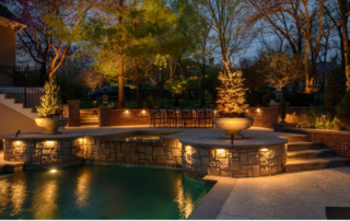 best backyard lighting in Kansas City