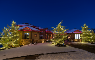 Christmas lights in Kansas Cit