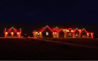 Christmas lights in Kansas City