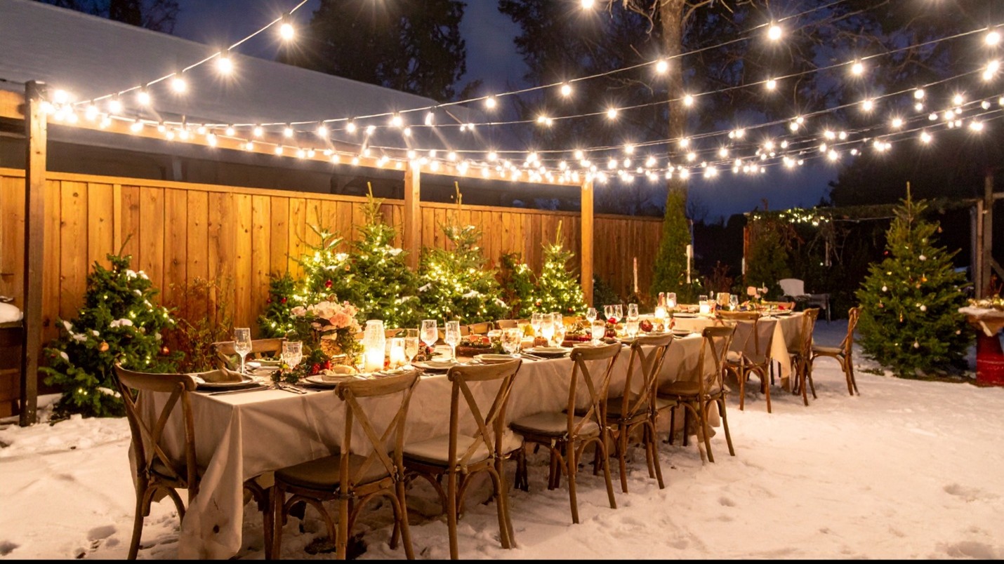 Backyard Lighting in the Ozarks 