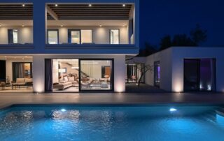 Custom Pool Area Lighting in the Ozarks